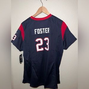 Women's Houston Texans Arian Foster Nike Navy Blue Game Jersey (2XL)